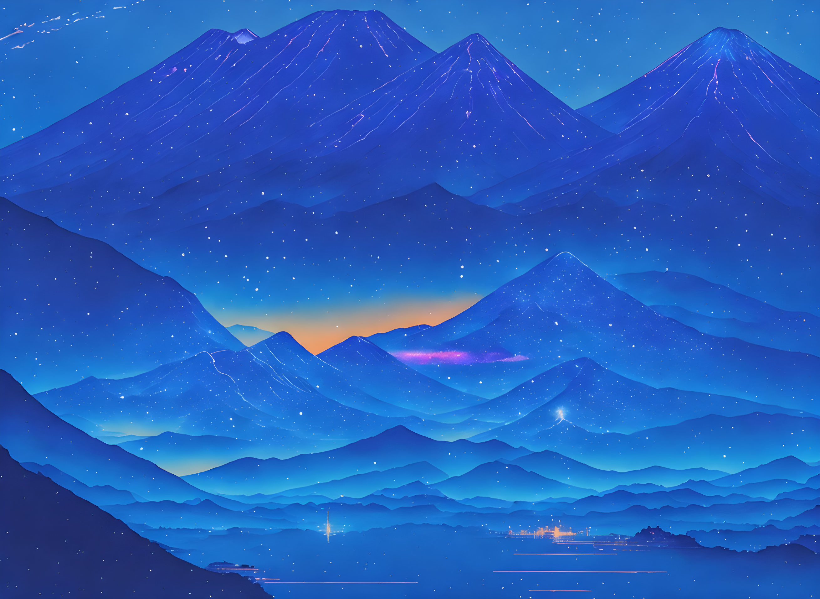 Starry Mountain Sunset Village