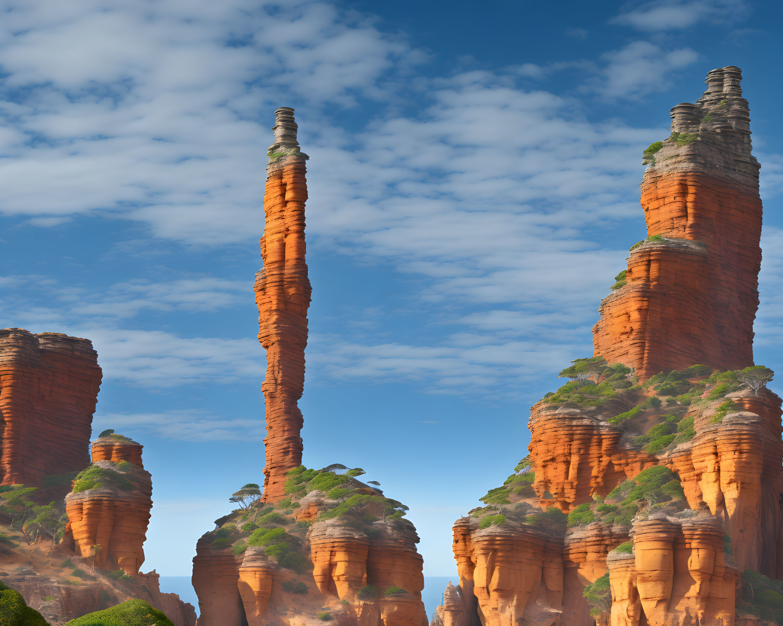Majestic Red Rock Spires