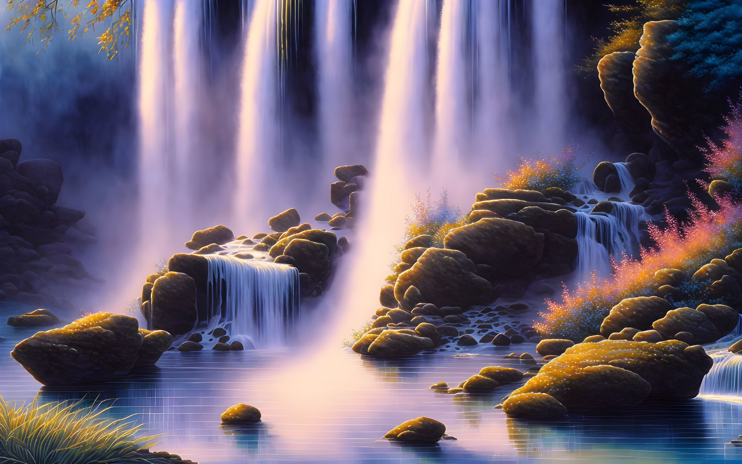 Enchanted Waterfall: A Tranquil Oasis