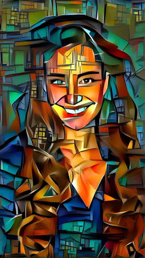 Smiling Cubist
