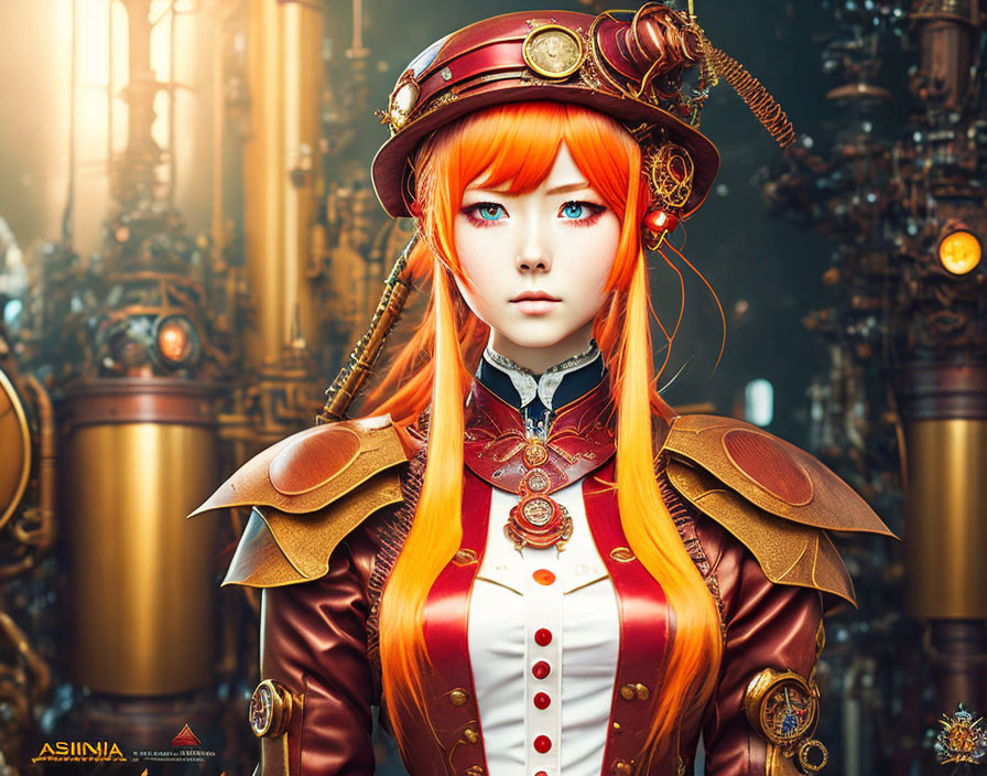 Asuka Langley in Steampunk