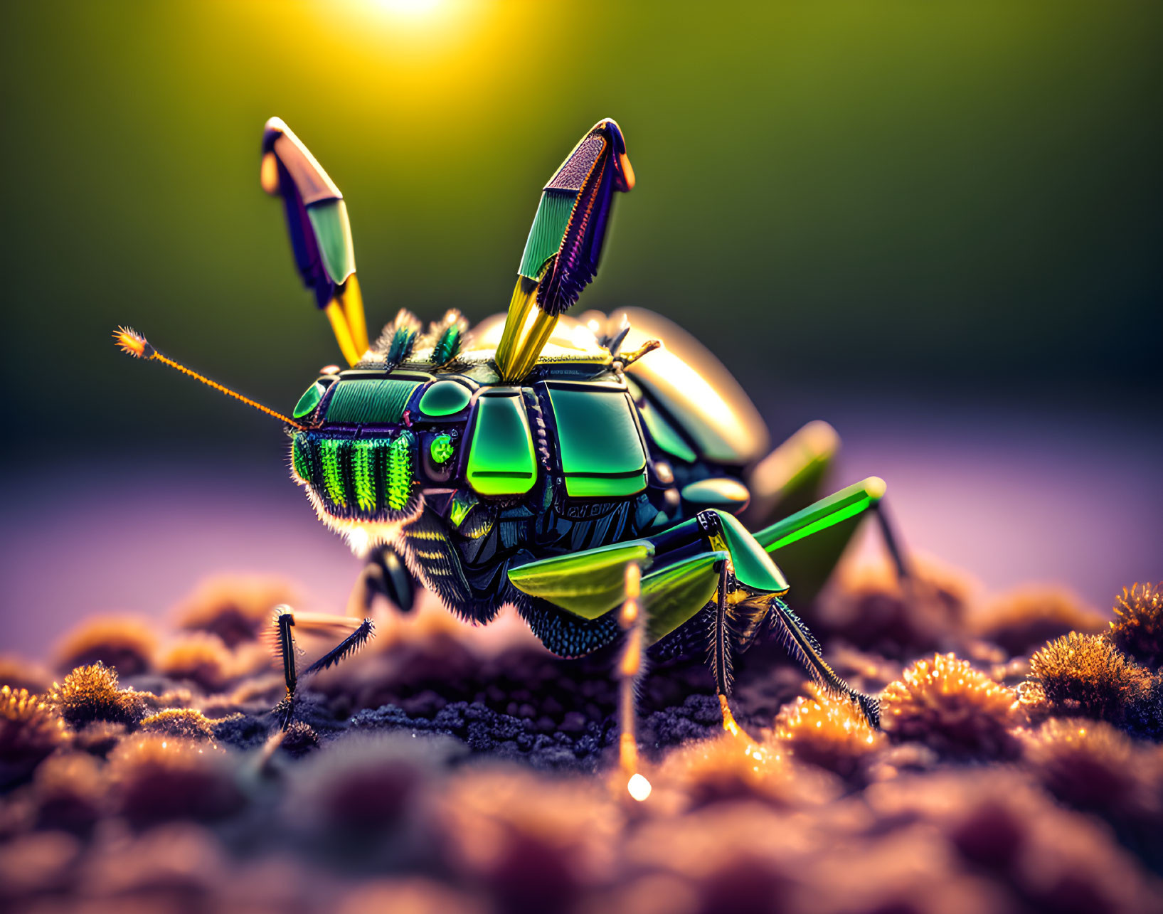 Robot grasshopper