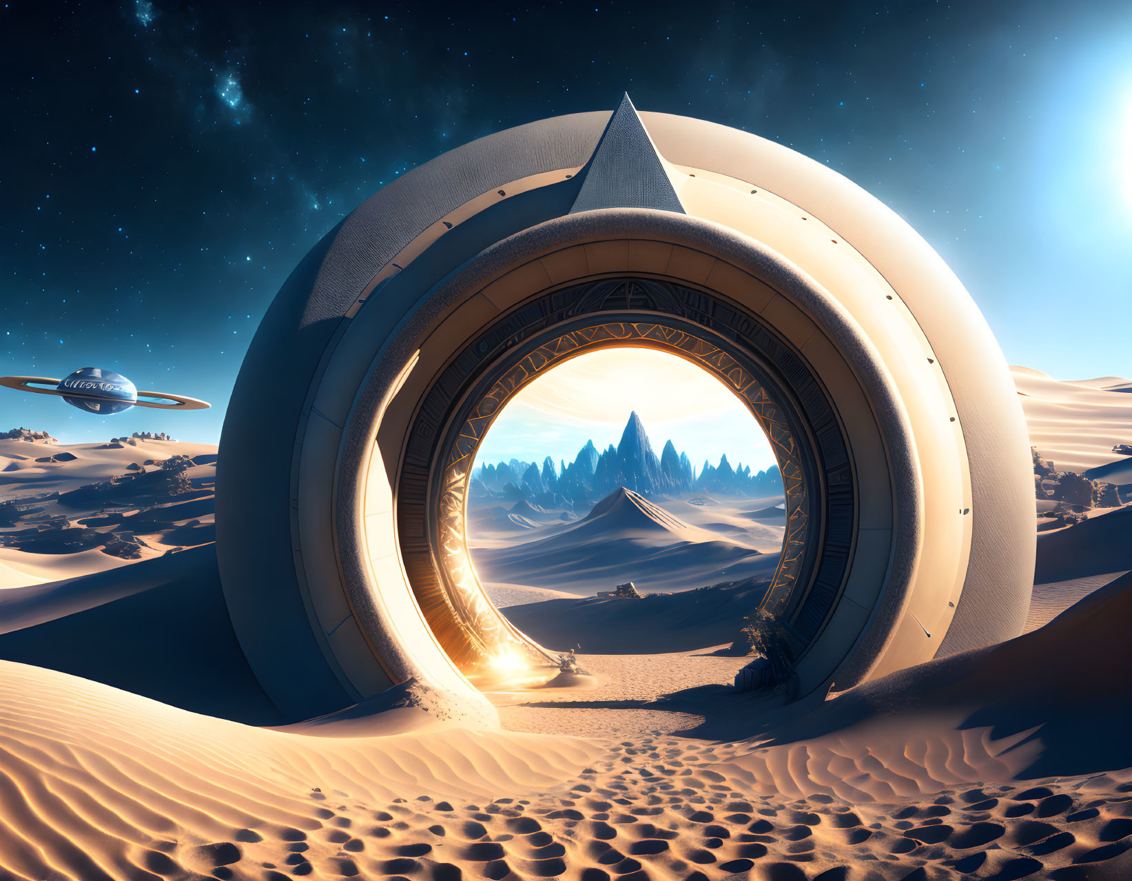 Stargate on Earth.