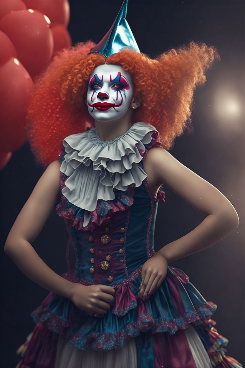 Clown girl