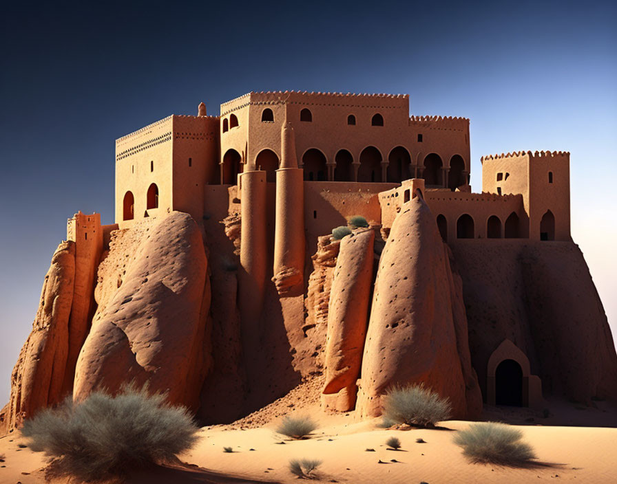 Fortress in the desert