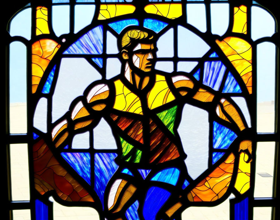 Athlete In Glass