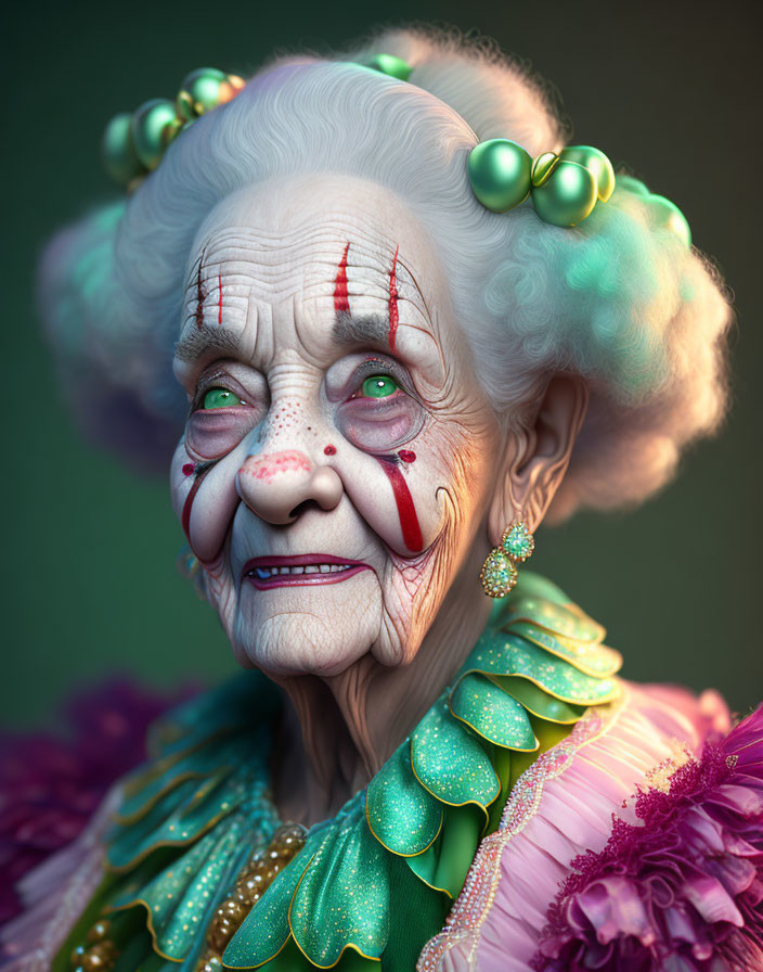 Grandma Clown 1