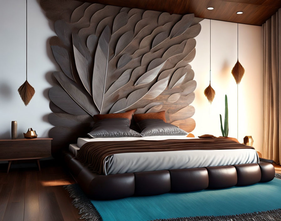 Textured Bedroom