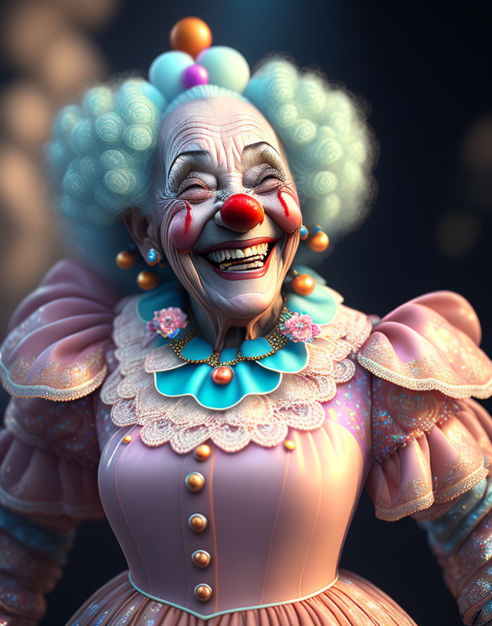 Grandma Clown 3