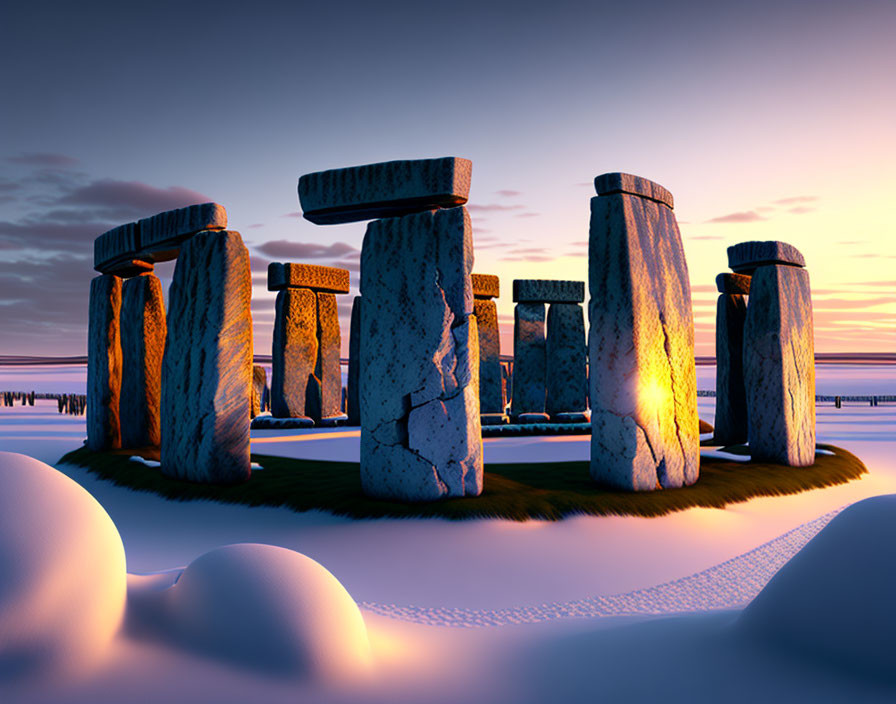 Winter solstice at Stonehenge