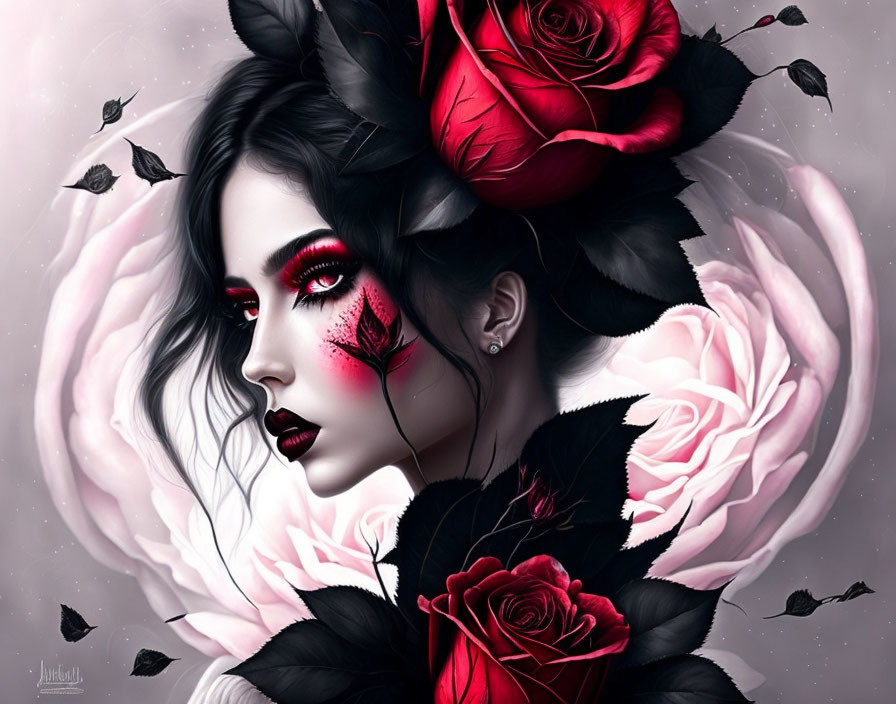 Dark Rose no thorns