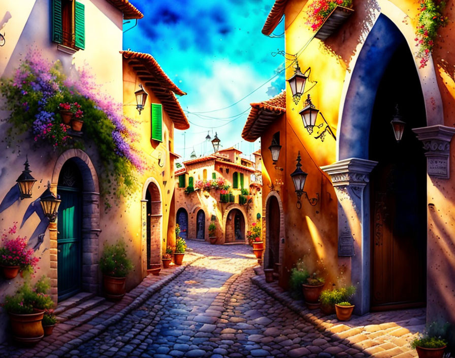 Italian Village Streets