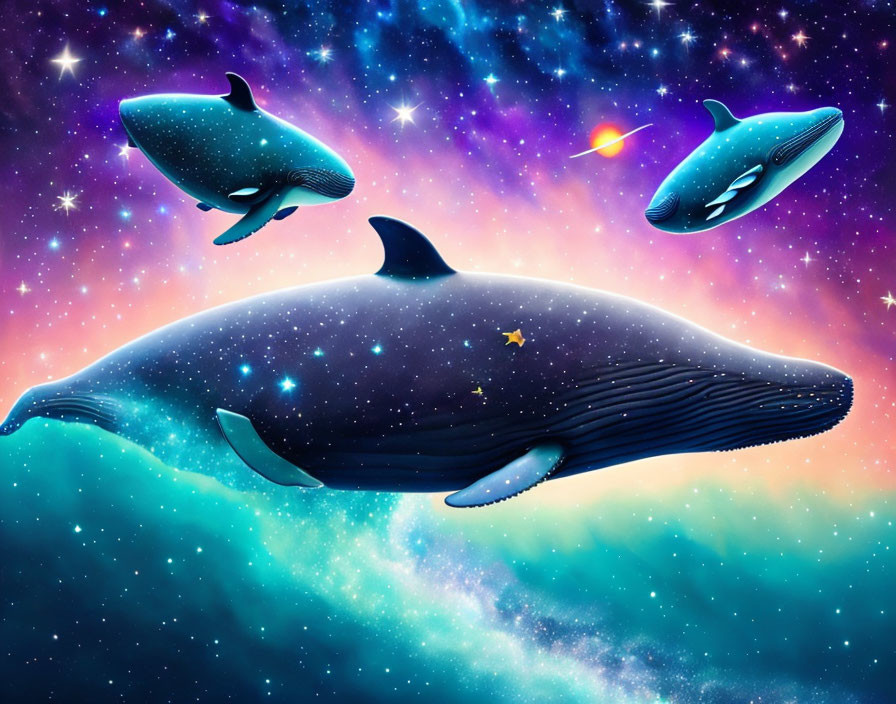 Whales in Outer Space!!!!!! 
