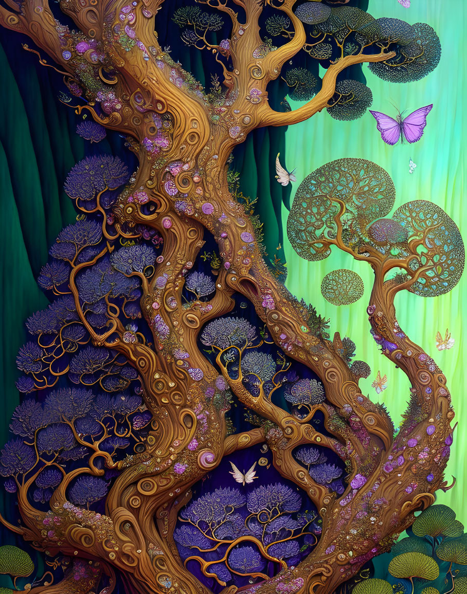 Japan Fantasy 2d tree