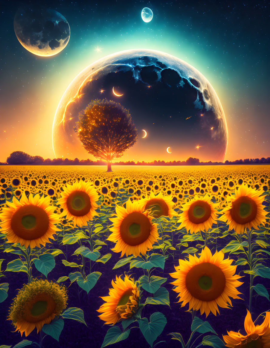 Flowers in another earth 