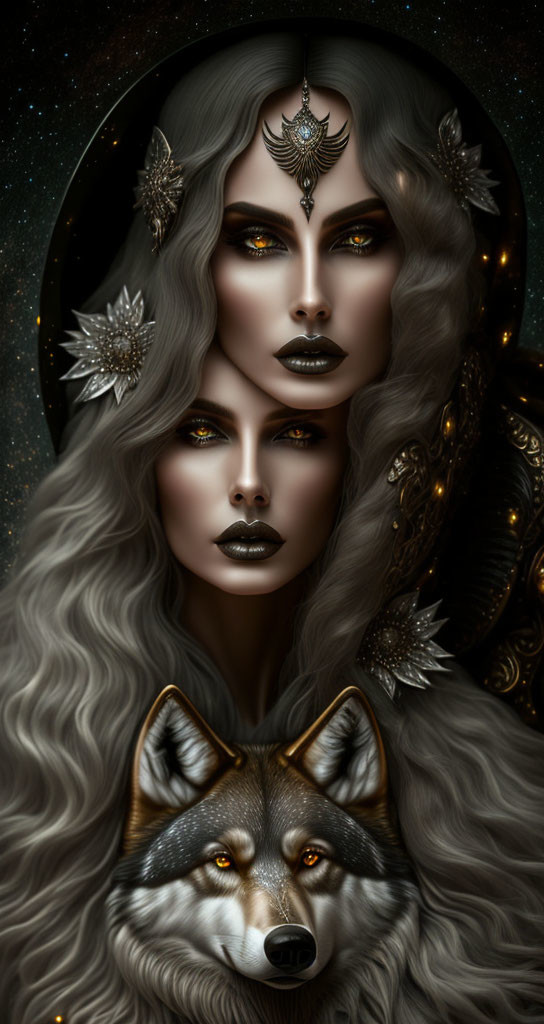 Gemini Goddess of Wolves