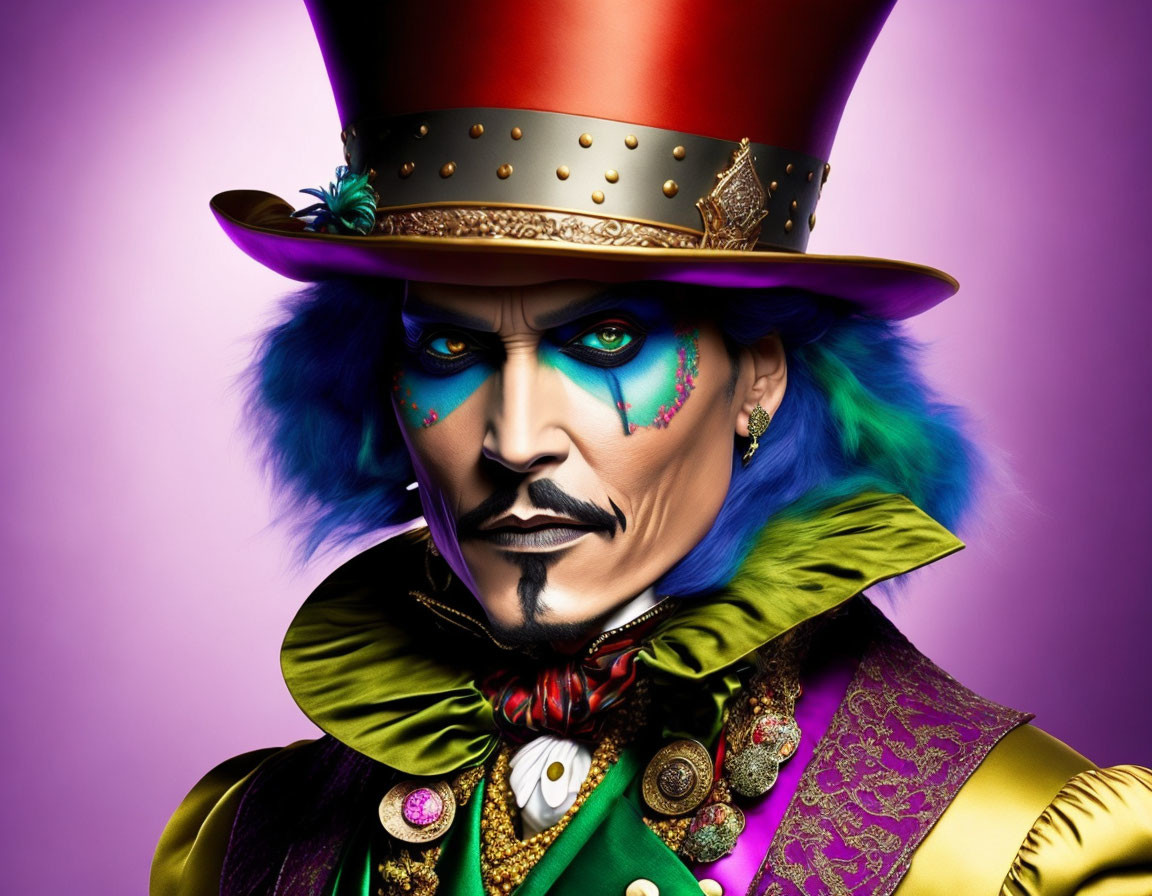 Johnny Depp as Mad Hatter