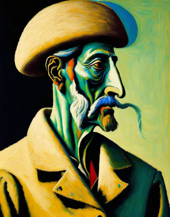 Don Quixote painted by Pablo Picasso