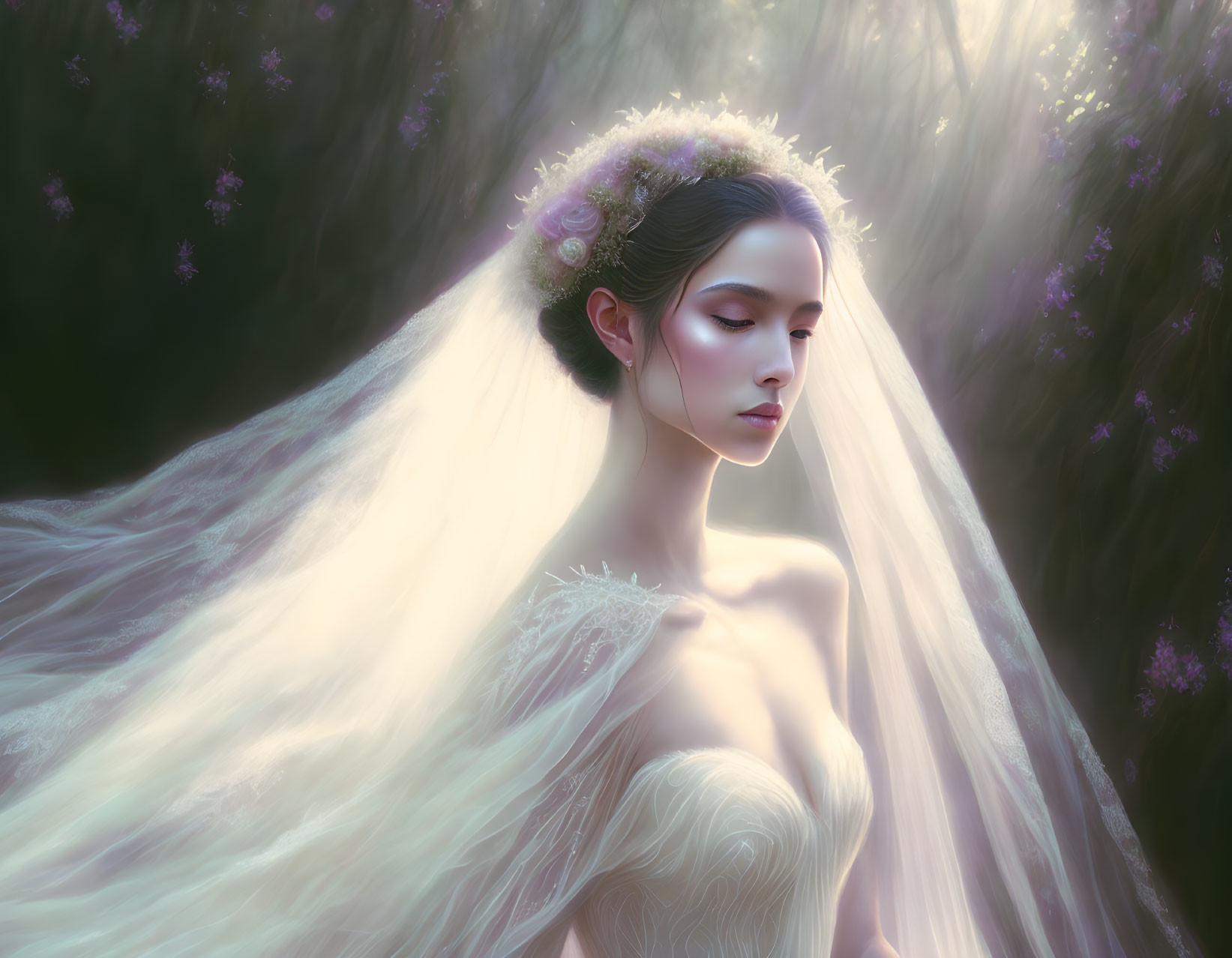 Enchanting Ethereal Bride