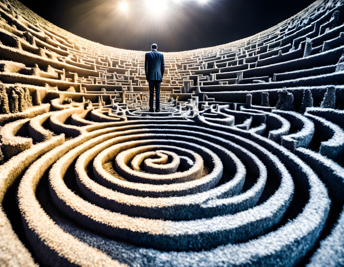 A labyrinth of thoughts