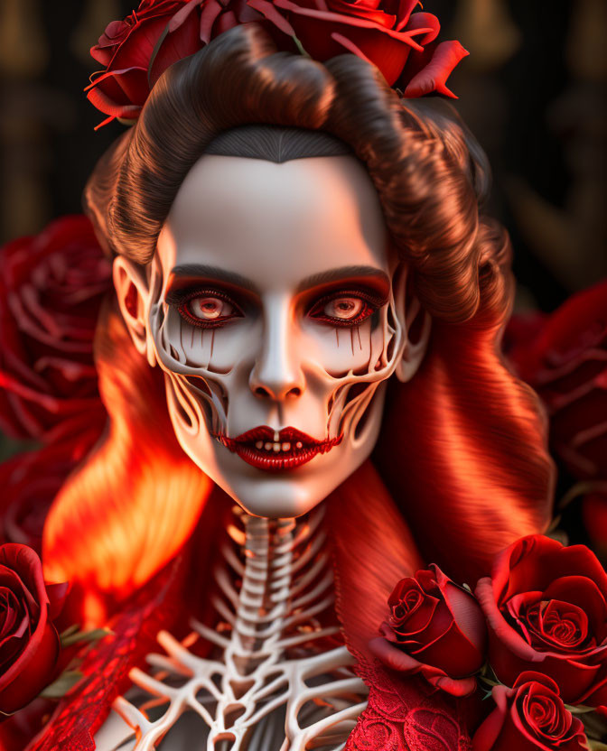 skull woman
