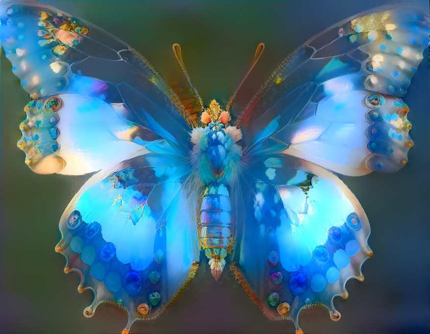 blue buterfly