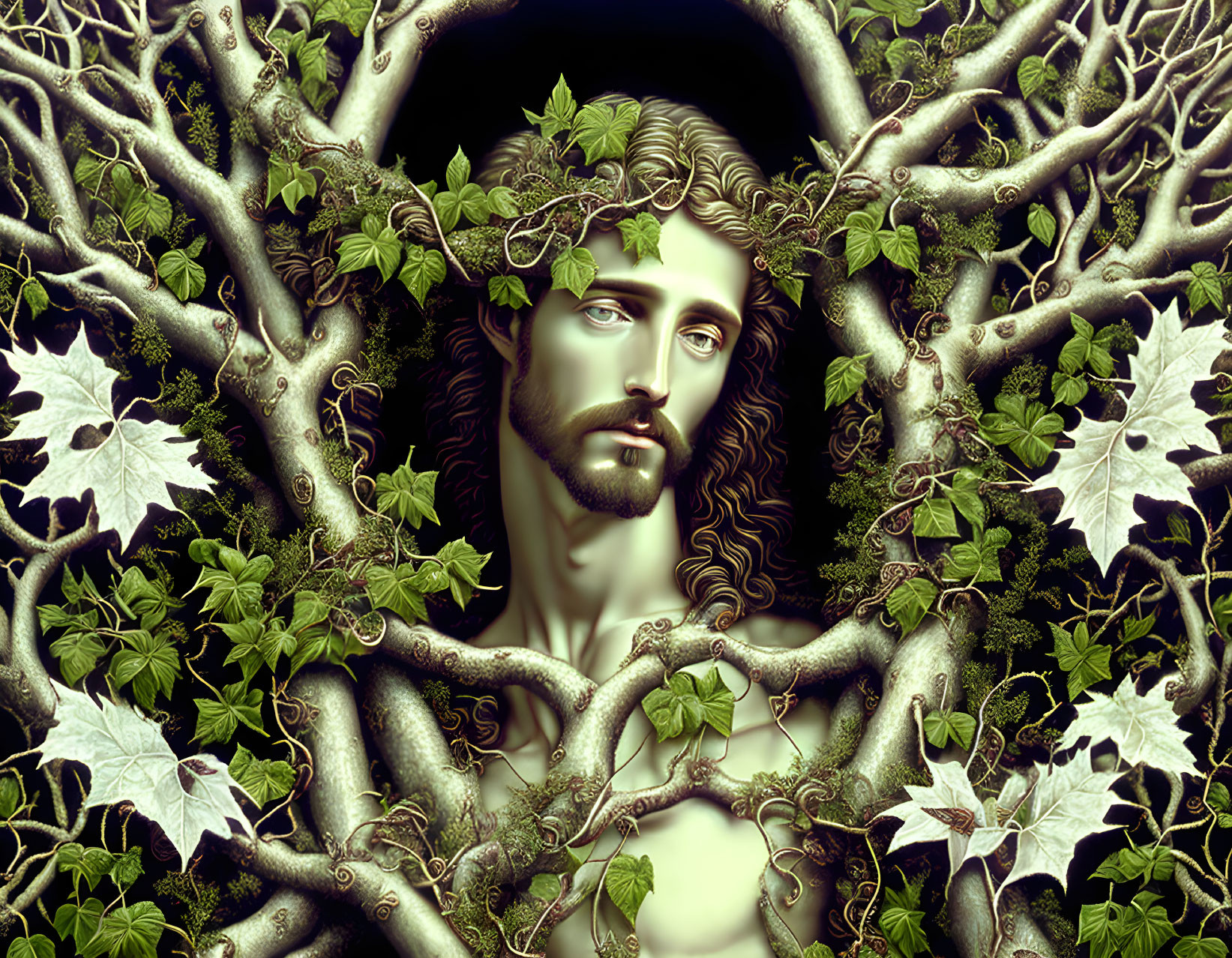 Jesus: "I am the vine and you are the branches; Wh
