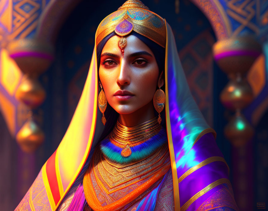 Her highness the empress of Persia