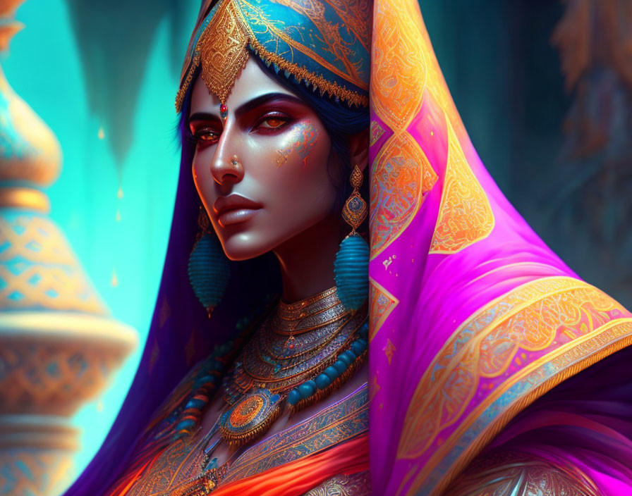 High priestess of the order of the golden turban 