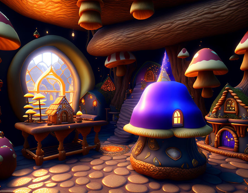 Mushroomhouse of the wizard