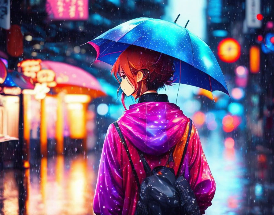 Rainy night in Tokio