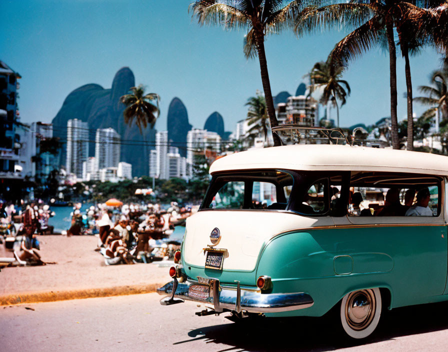 Ipanema beach in the 50's