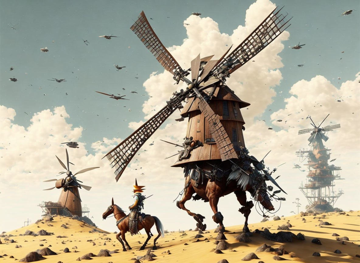 Don Quixote II: The Windmill Strikes Back
