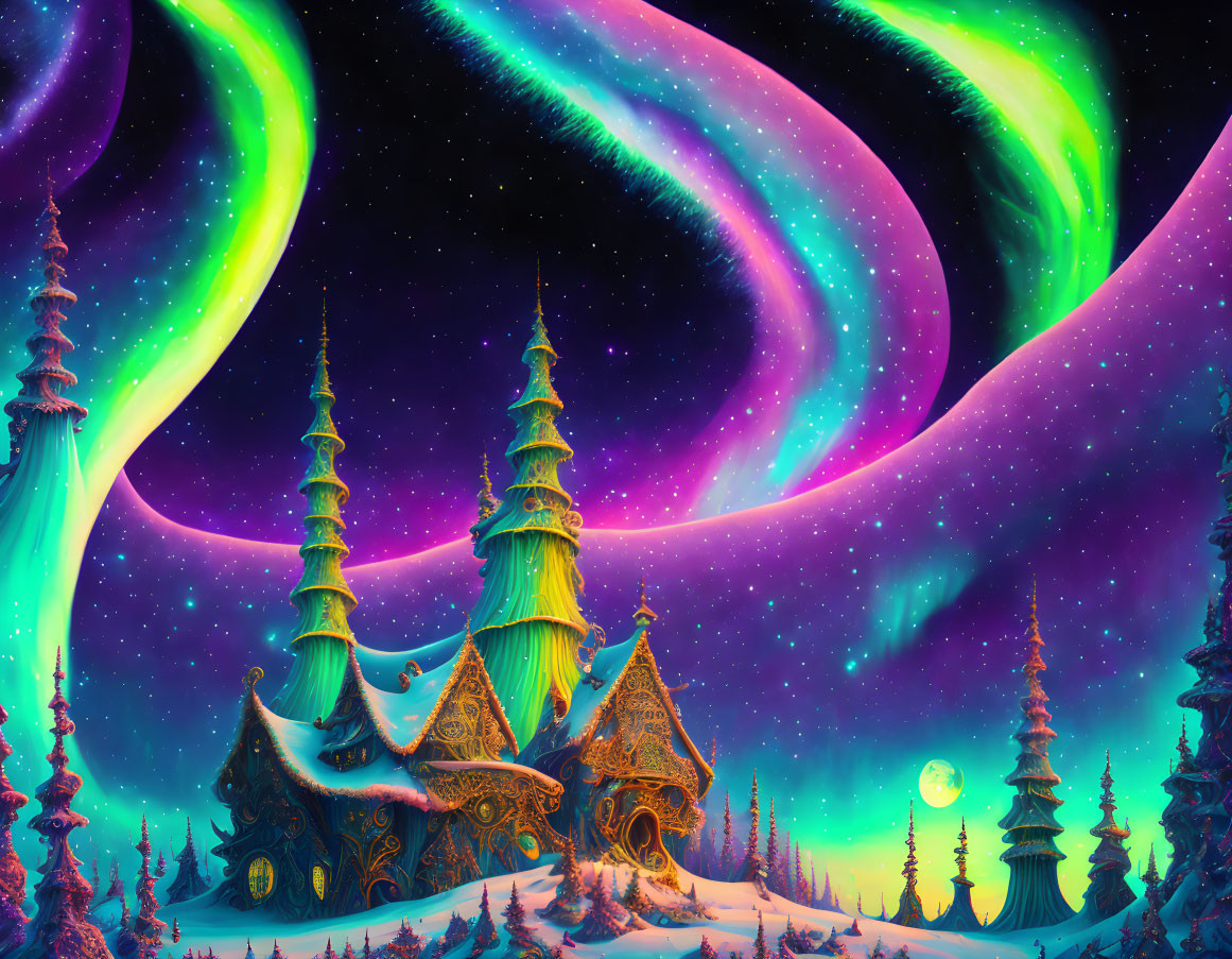 Aurora Borealis over Dreamland