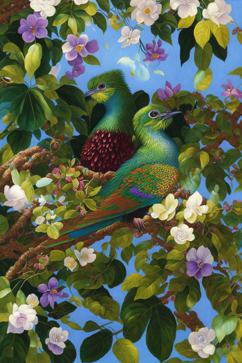 Quetzal After Henri Rousseau