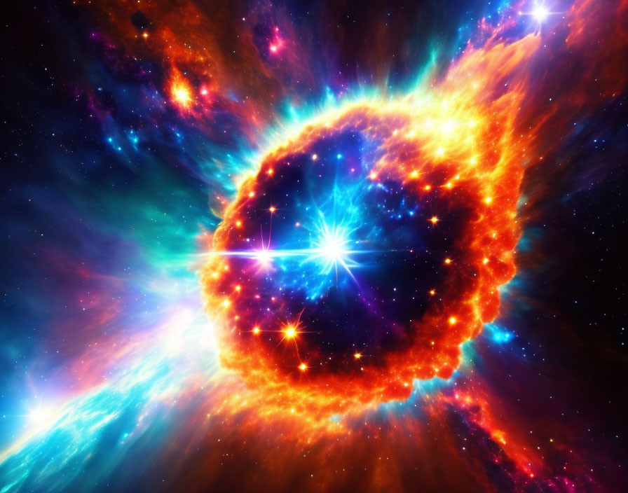 supernova flare