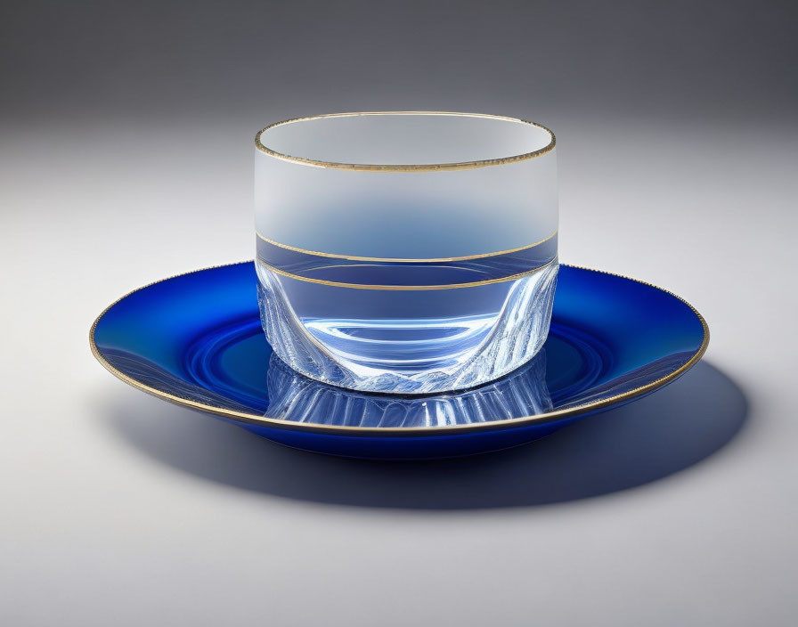  semi-transparent cup 
