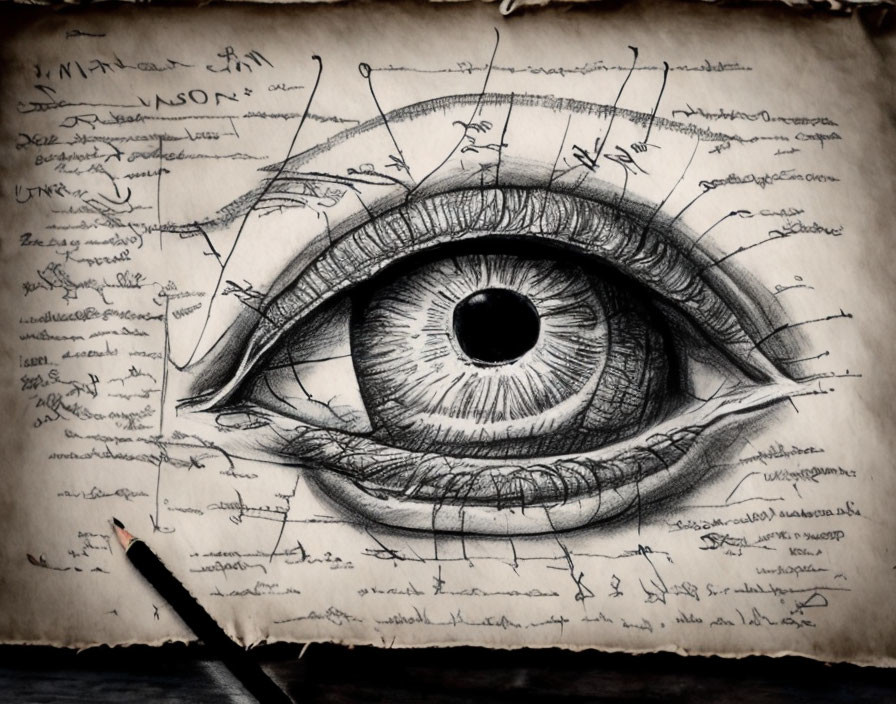 Human Eye Schematics 