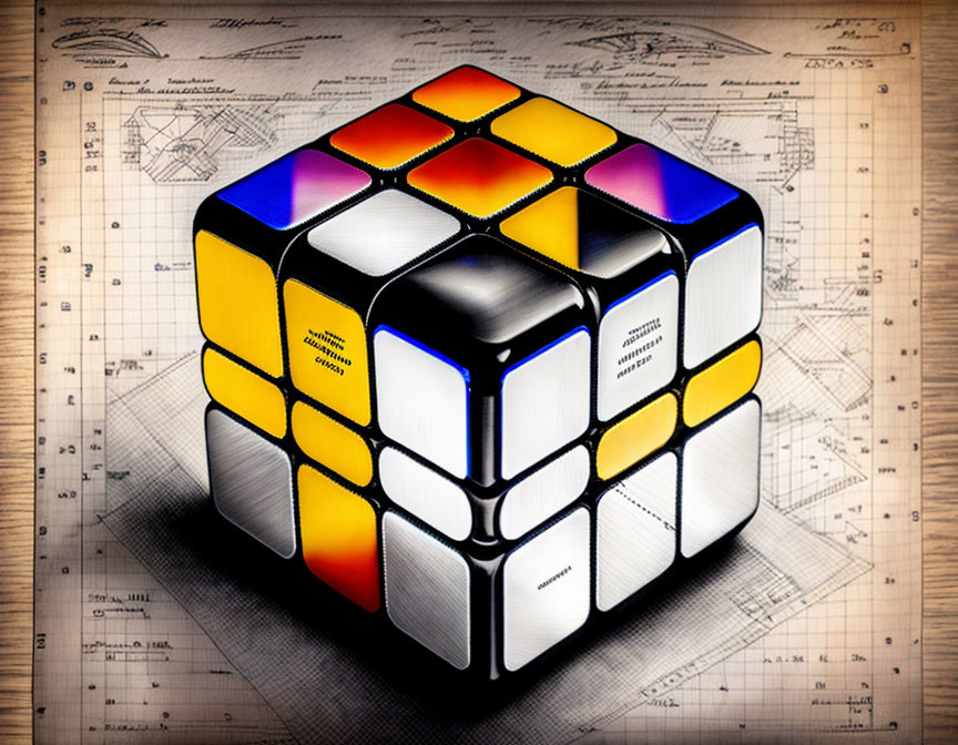 Rubik's Cube Schematics 