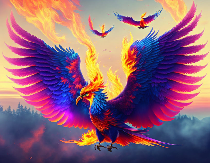 A raising Phoenix