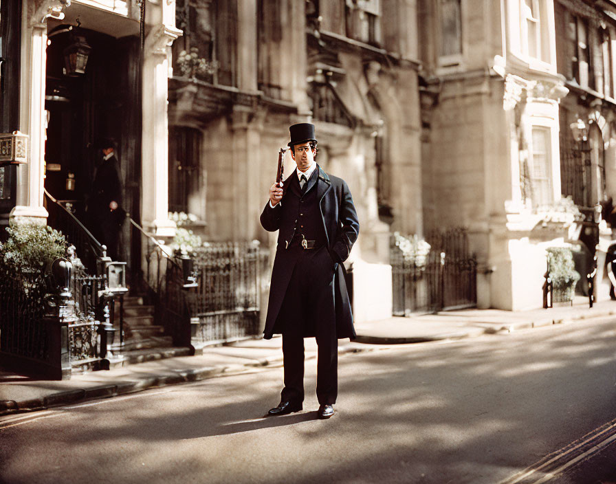 Gentleman in victorian London