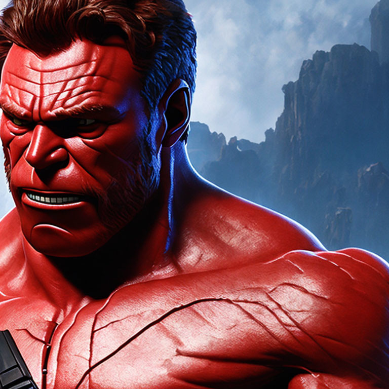 Harrison Ford as Red Hulk 