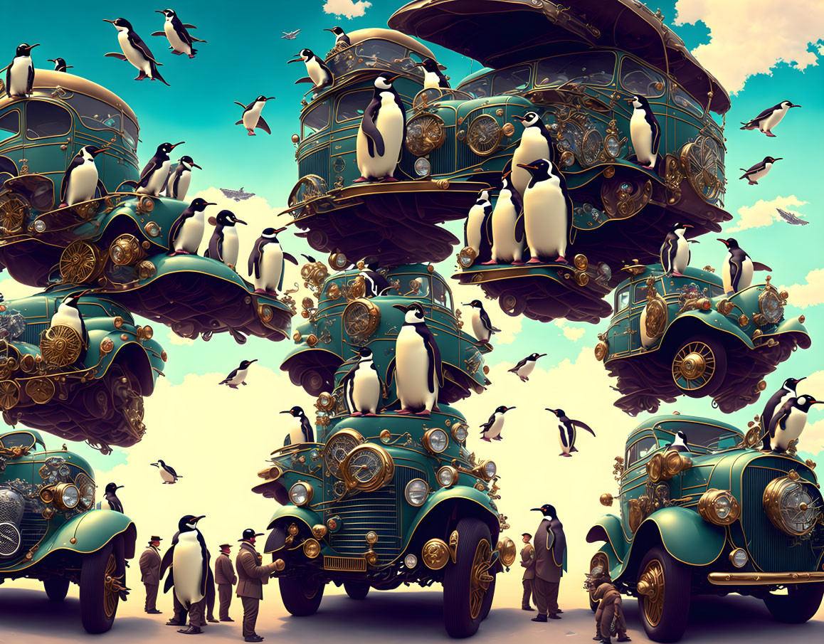 Penguin cars