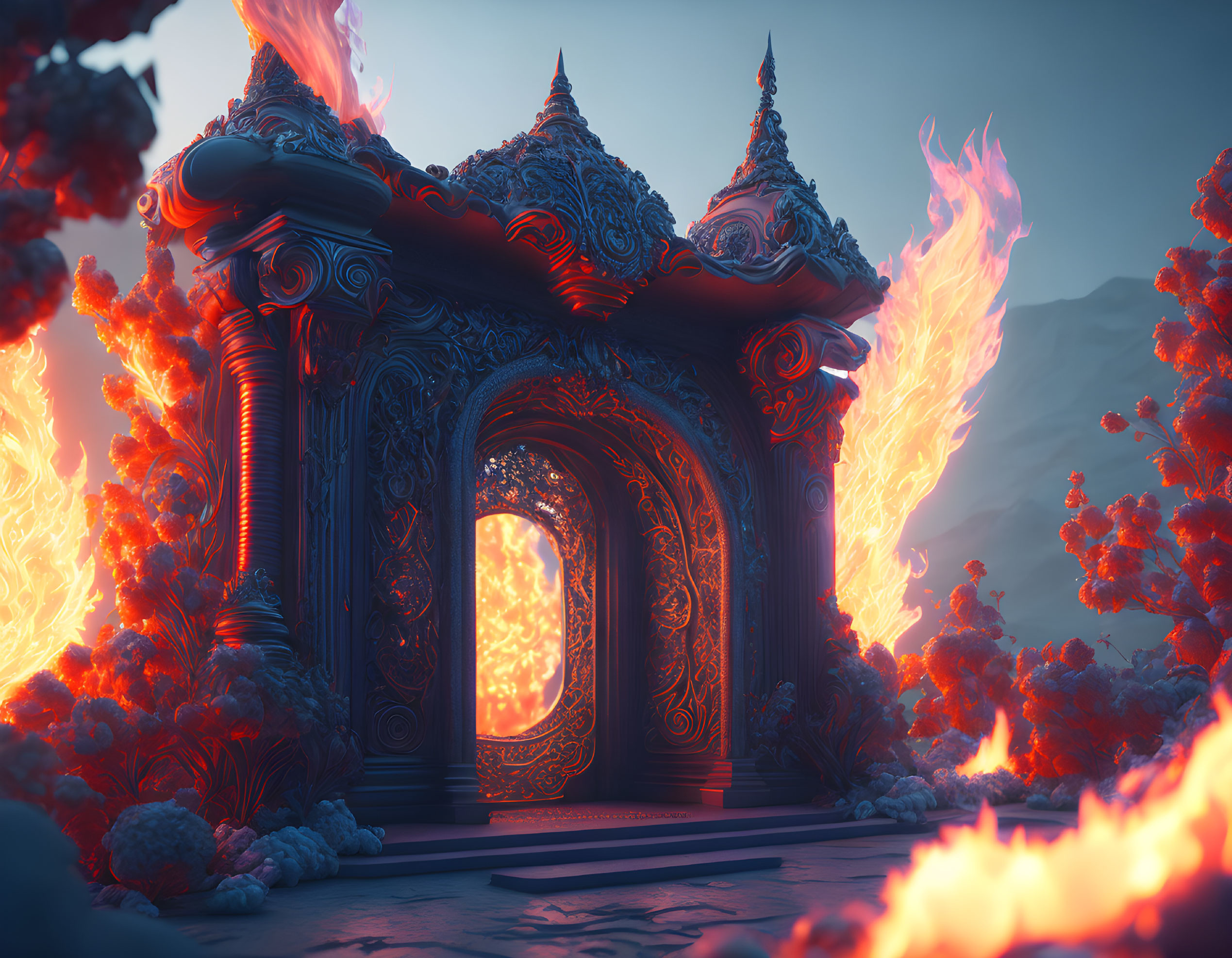 Fire portal 
