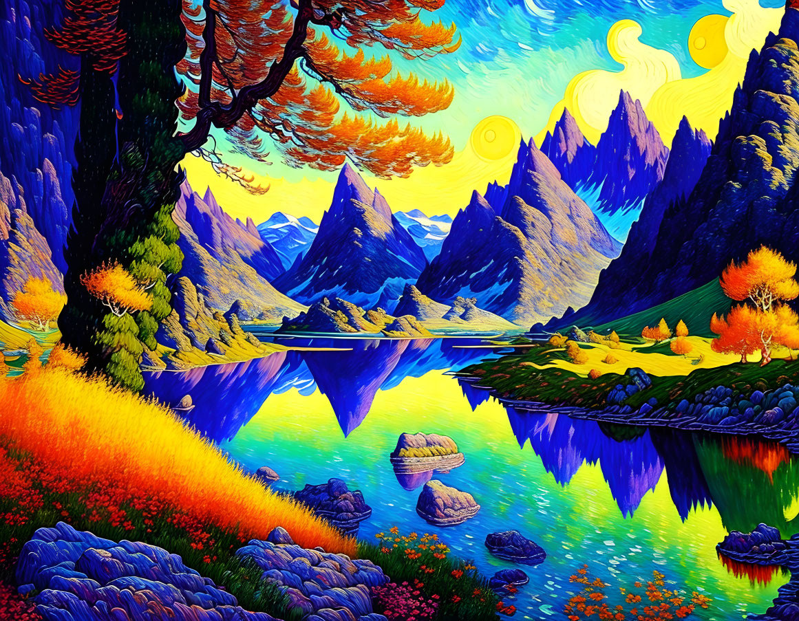 Nature in painting