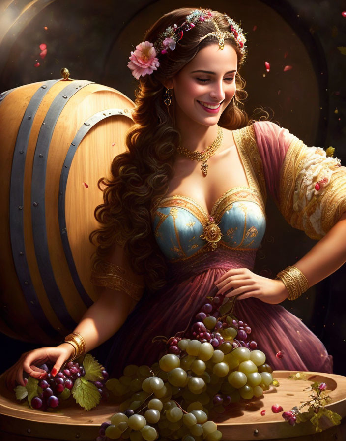 goddess of winemaking