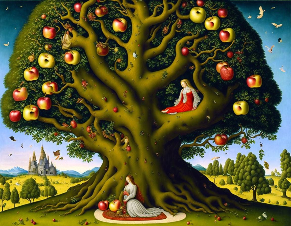 Dreams of Eve under the apple-tree