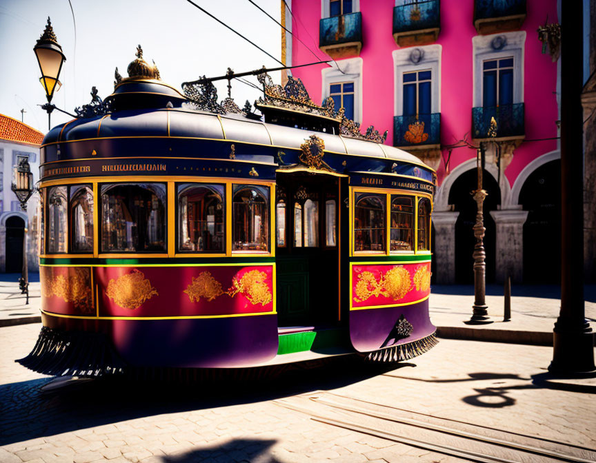 Crazy tram in Lisbon 