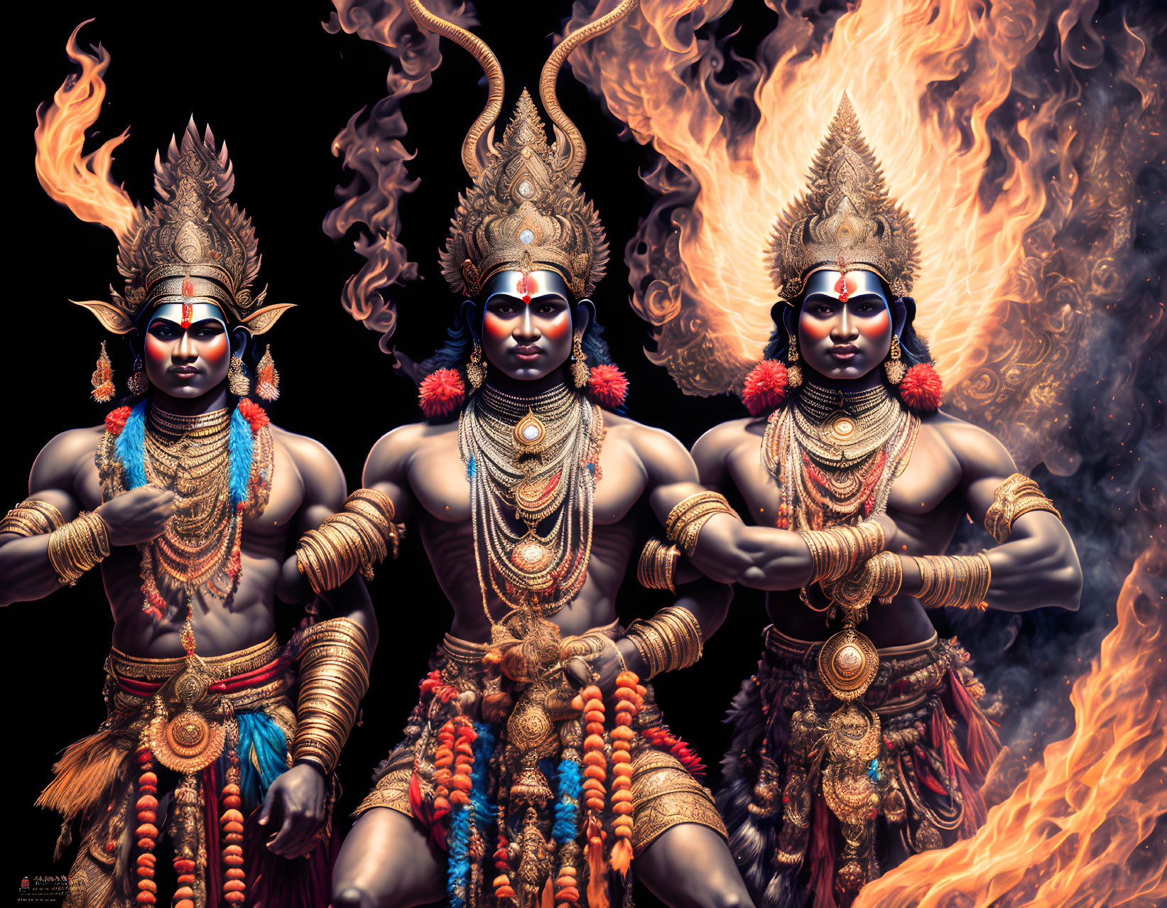 Ramayana Fire Dance