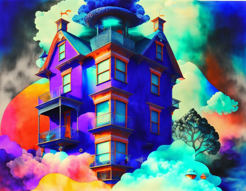 Cloud house to catch dreams